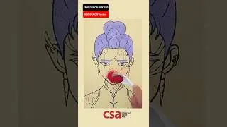 Thumbnail: Drawing Rumi Demon Style - KPop Demon Hunters