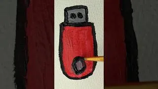 Thumbnail: USB Stick/#painting #viralshorts #art