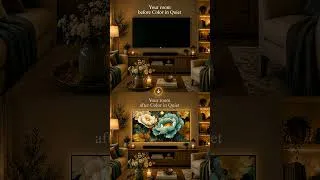 Thumbnail: POV: Your TV Became the Most Beautiful Piece in the Room 🌿✨#4kart #shorts