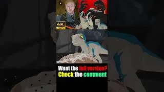 Thumbnail: indoraptor vs blue? (jurassic world) #art #animation