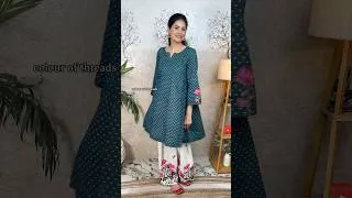 Thumbnail: Trendy panel kurti #colourofthreads #sewing #shorts #kurtidesign
