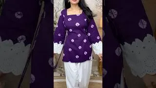 Thumbnail: Trending kurti cutting and Stitching #colourofthreads #shorts #sewing #diy