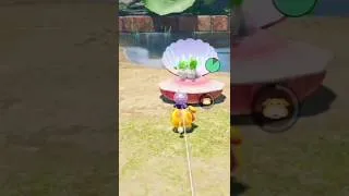 Thumbnail: Pearly ClamClamp devours 100 white Pikmin then dies #shorts #pikmin #pikmin4