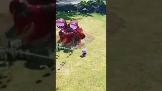 Thumbnail: Bug-Eyed Crawmad Poisoned by 100 white Pikmin #pikmin #pikmin4 #shorts