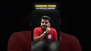 Thumbnail: Education Minister, Dharmendra Pradhan Resigns 😱🇮🇳 #pw #shorts #cjp #protest
