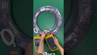 Thumbnail: COMNEN Cat6a Unshielded UTP lighting patch cords Fluke TIA Cat6a channel test. #cat6a #ethernetcable