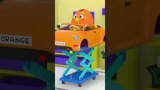 Thumbnail: Tire shop! Heart tire♥ #como #animation #color #shorts