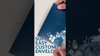 Thumbnail: NO MEASURING Custom Envelope SECRET (Perfect Fit!) 🤯 #diy #DIYEnvelope #NoMeasuring #PaperCrafts
