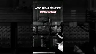 Thumbnail: ☝️World's First Electronic Computer👆
