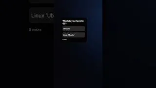 Thumbnail: Which is your favorite OS? #Linux #Ubuntu #Windows