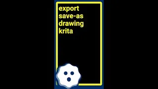 Thumbnail: Export Krita Layers to Single Images #shorts