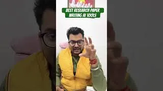 Thumbnail: Best AI research paper writing tools | write research paper fast