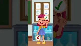 Thumbnail: Good Habits Start Early! 👋🗑️ Be Kind, Clean & Responsible | Comy Zomy #Shorts