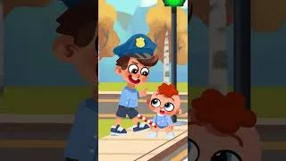 Thumbnail: Road Crossing Rules Every Kid Should Know! 🚸🚦 | Comy Zomy #Shorts