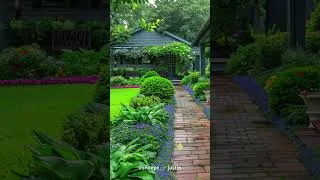Thumbnail: The Front Yard Oasis p.12 🪴🪴 #gardendesign #gardenlandscaping #shorts