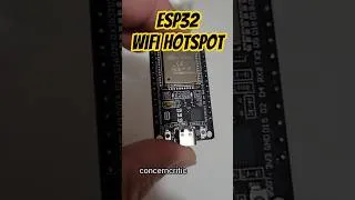 Thumbnail: ESP32 Wifi HotSpot setup