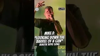 Thumbnail: Mike D "Looking Down the Barrel of a Gun" Beastie Boys Song LIVE #miked #beastieboys