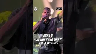Thumbnail: Mike D "So What'cha Want" Beastie Boys song LIVE #miked #beastieboys #sowhatchawant