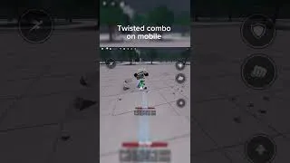 Thumbnail: Twisted combo on mobile #roblox #strongestbattlegrounds #shorts #fyp