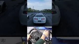 Thumbnail: I beat fastest electric car with 1600HP Supra #shorts