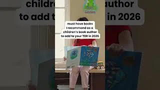 Thumbnail: Must have books I recommend as a children’s book author to add to your TBR in 2026 #childrensbook