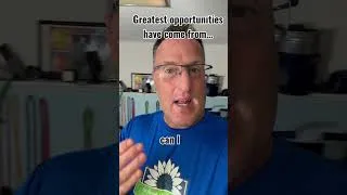 Thumbnail: Greatest opportunities have come from…