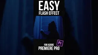 Thumbnail: Quick FLASH EFFECT For Adobe Premiere Pro - #Shorts