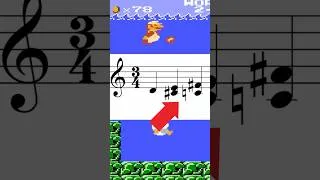Thumbnail: Underwater theme in 60 seconds #mario #musictheory