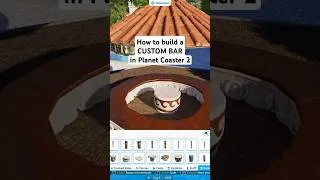 Thumbnail: How to build an AWESOME custom bar in Planet Coaster 2