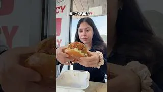 Thumbnail: What I ate for dinner #chickenburger #foodie