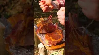 Thumbnail: Tender Steaks Cooked in a Handmade Forest Oven
