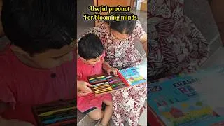 Thumbnail: Toddlers useful product | earasable cryons | color cryons #shorts #products #productreview  #cryons
