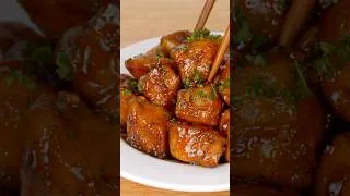 Thumbnail: 10-Minute Recipe! Honey Garlic Chicken Bites 🍯🍗🔥