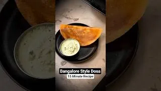 Thumbnail: 15 minute chahie bas, aap bhi try kariega - Bangalore Style Ghee Podi Masala Dosa ka easy recipe