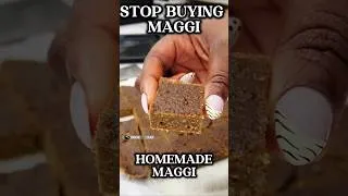 Thumbnail: I Stopped Buying Seasoning/Bouillon Cubes! MADE MINE! #shorts #bouillon #maggirecipe