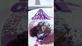Thumbnail: Ube Lava Cake. Recipe on our channel! #ubelavacake  #cookingwithkurt #recipevideo #bakingtime