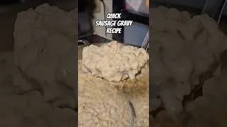 Thumbnail: Quick & Simple Sausage Gravy Recipe!! Perfect for Biscuits & Gravy