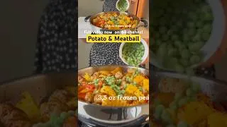 Thumbnail: Hearty Meatball Potato Stew Everyone Loves | Quick Dinner Idea #cooking #foodshorts