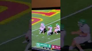 Thumbnail: Pat McAfee is Losing His Mind Right Now #shorts #cfb #iowastatecyclones #punt #northdakotafootball
