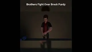 Thumbnail: Brothers fight over Brock Purdy #shorts #brockpurdy #nfl #49ers