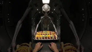 Thumbnail: Aliens require you to finish all the food they give you within 20 minutes. Which one you pick?