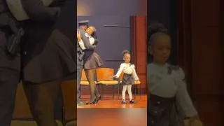 Thumbnail: Little Girl Steals the Show at Police Graduation 😂❤️ #police