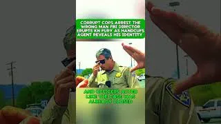 Thumbnail: CORRUPT COPS ARREST THE WRONG MAN FBI DIRECTOR ERUPTS KN FURY AS HANDCUFS AGENT REVEALS HIS IDENTITY