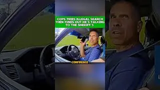 Thumbnail: COPS TRIES ILLEGAL SEARCH THEN FINDS OUT HE'S TALKING TO THE SHERIFF'S#police#cops