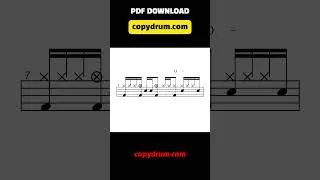Thumbnail: You Need This Dope Groove | DRUM SHEET MUSIC #drumpdf #drums