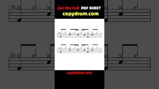 Thumbnail: LINKIN PARK - Faint | DRUM SHEET MUSIC #drumpdf #drums #drumming