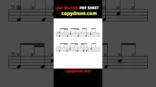 Thumbnail: Fall Out Boy - Centuries | DRUM SHEET MUSIC #drumpdf #drums #drummer