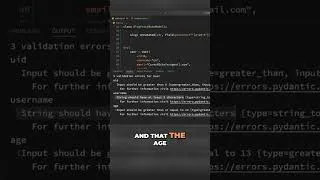 Thumbnail: Pydantic's Clear Error Messages: Code Validation Made Easy in Python