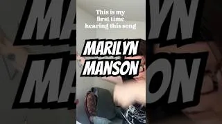 Thumbnail: Watch my first listen to Marilyn Manson’s “In the Air Tonight” #musicreels