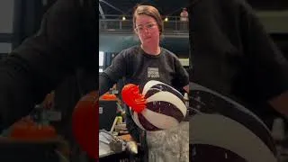 Thumbnail: Katie Hubbs and her critter filled glass pumpkin